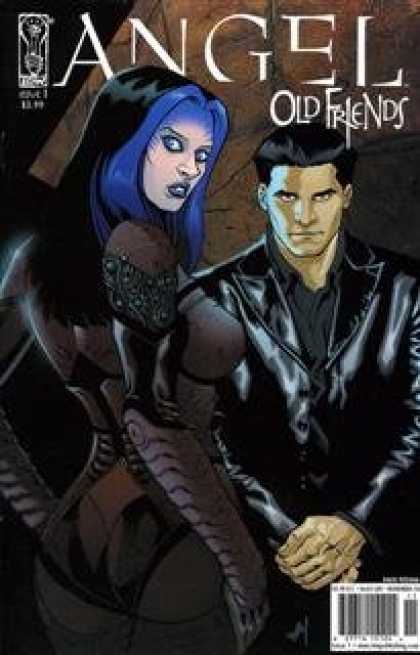 Buffy the Vampire Slayer Books - Angel Old Friends #1 IDW Variant David Messina Cover Comic book (BTVS)