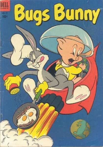 Eggs - Porky Pig - Bacon - Salt Bugs Bunny 31 - Eggs - Porky Pig - Bacon - Salt