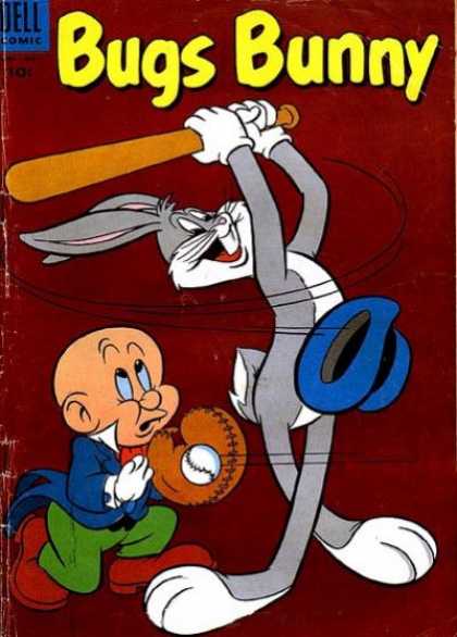 Baseball - Bat - Elmer Fudd Bugs Bunny 42 - Baseball - Bat - Elmer Fudd