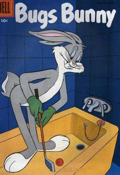 Golf - Bathtub Bugs Bunny 47 - Golf - Bathtub