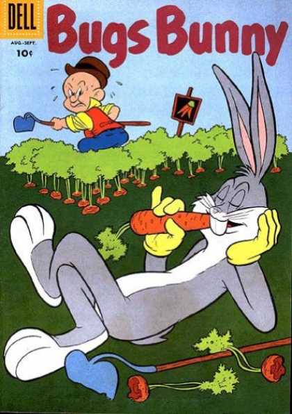 Bugs Bunny 62 - Elmer Fudd - Carrot - Hoe