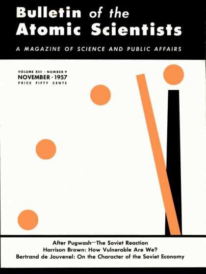 Bulletin of the Atomic Scientists - November 1957