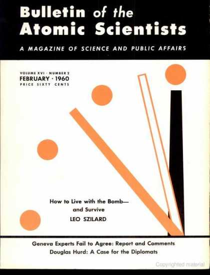 Bulletin of the Atomic Scientists - February 1960