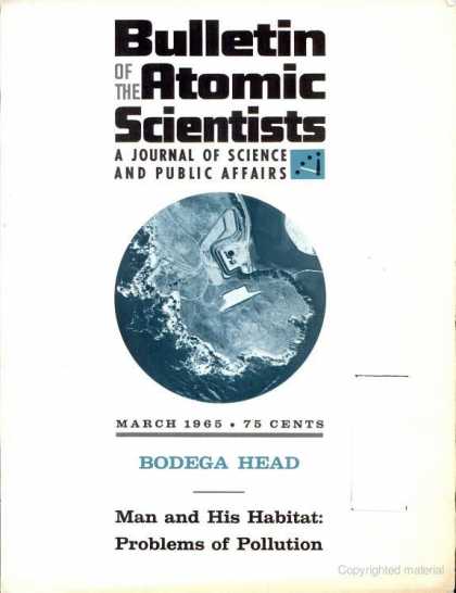 Bulletin of the Atomic Scientists - March 1965