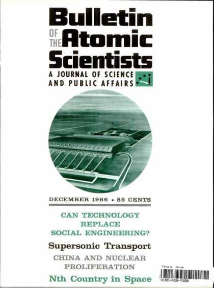 Bulletin of the Atomic Scientists - December 1966