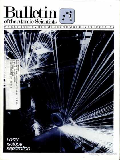 Bulletin of the Atomic Scientists - March 1984