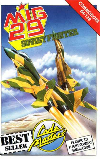 C64 Games - MIG-29 Soviet Fighter