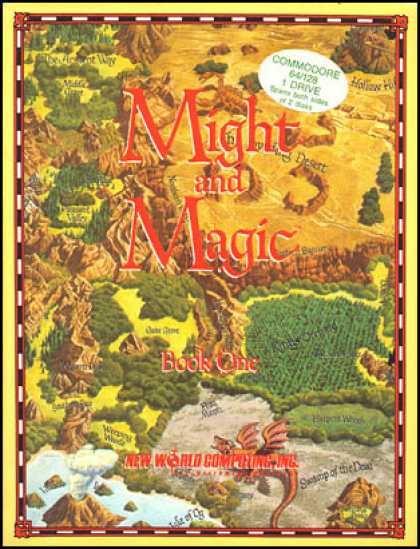 C64 Games - Might and Magic - Book One: Secret of the Inner Sanctum