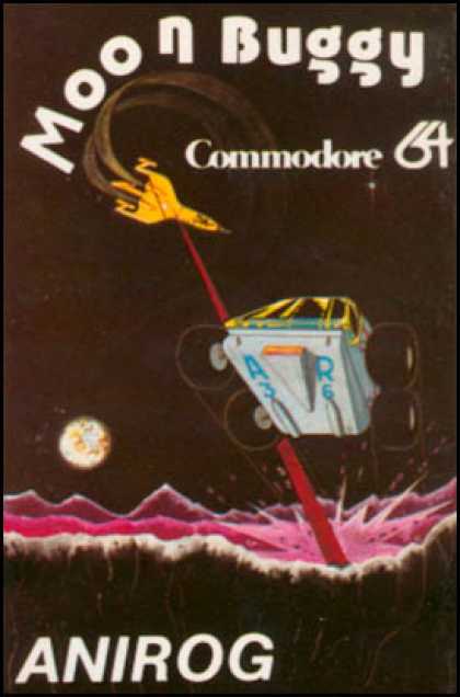 C64 Games - Moon Buggy
