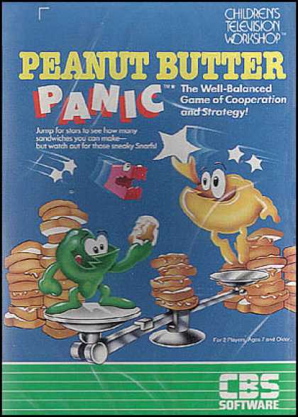 C64 Games - Peanut Butter Panic