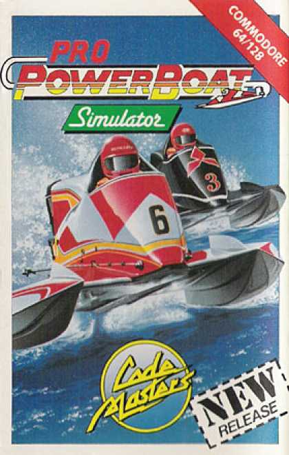 C64 Games - Pro Powerboat Simulator