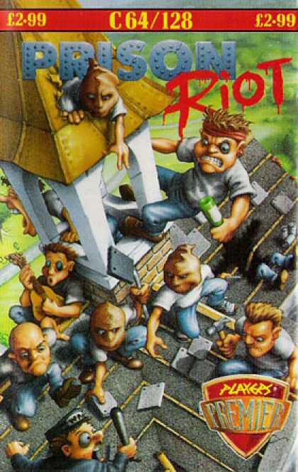 C64 Games - Prison Riot