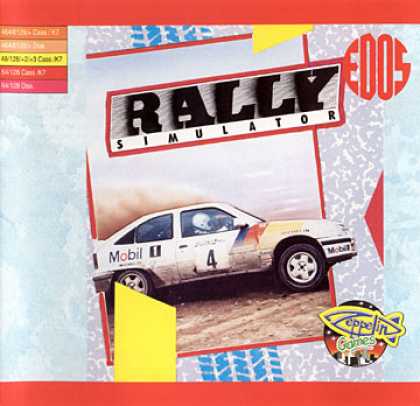 C64 Games - Rally Simulator