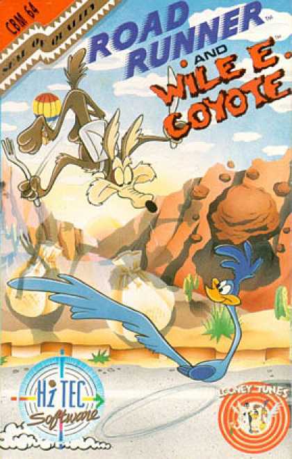 C64 Games - Road Runner and Wile E. Coyote