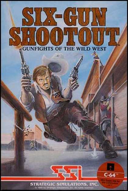 C64 Games - Six-Gun Shootout