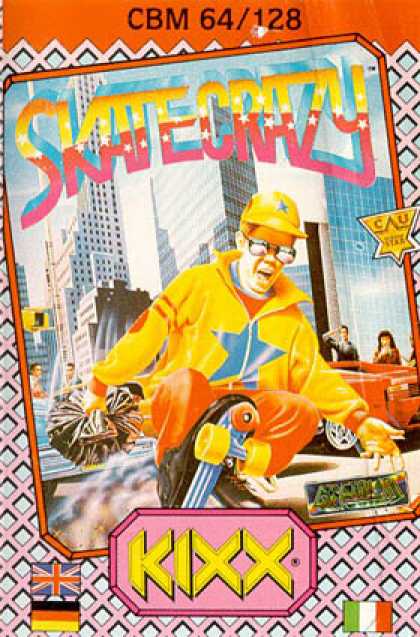 C64 Games - Skate Crazy