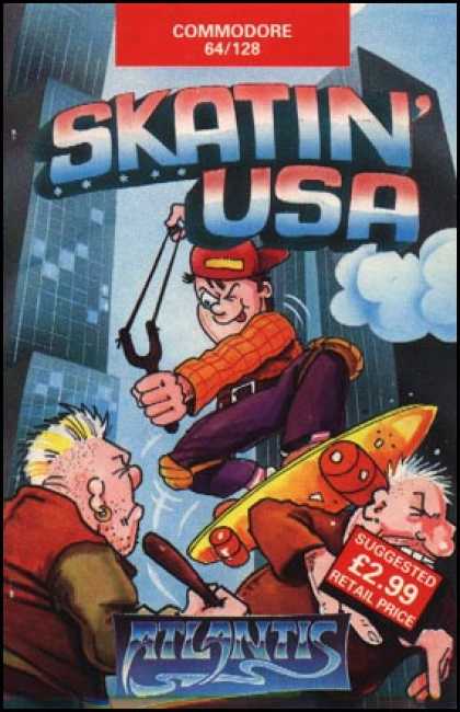 C64 Games - Skatin' USA
