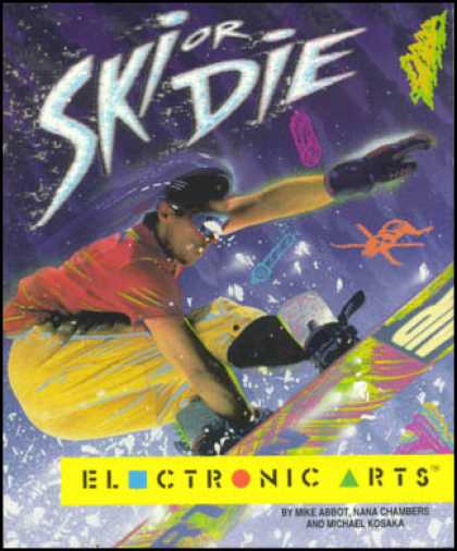 C64 Games - Ski or Die