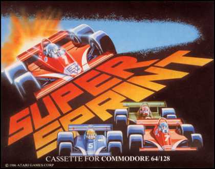 C64 Games - Super Sprint