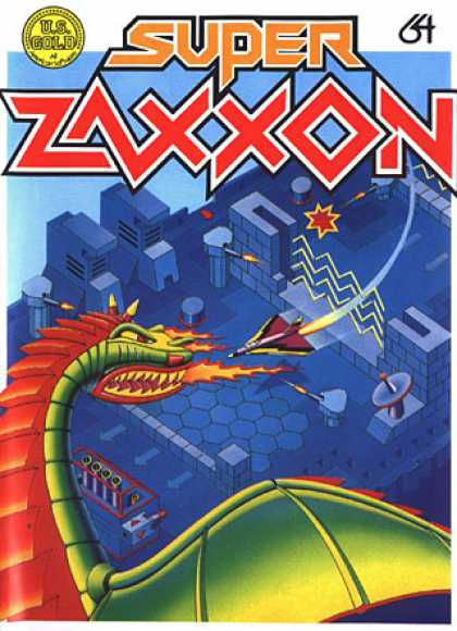 C64 Games - Super Zaxxon