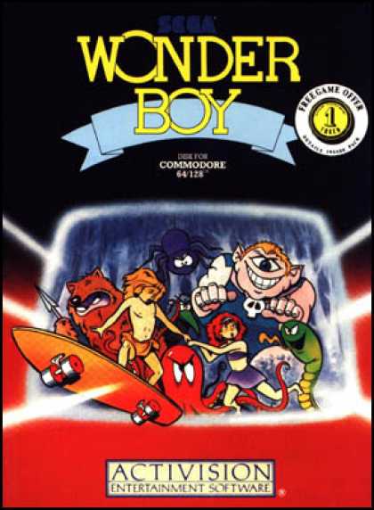 C64 Games - Wonderboy