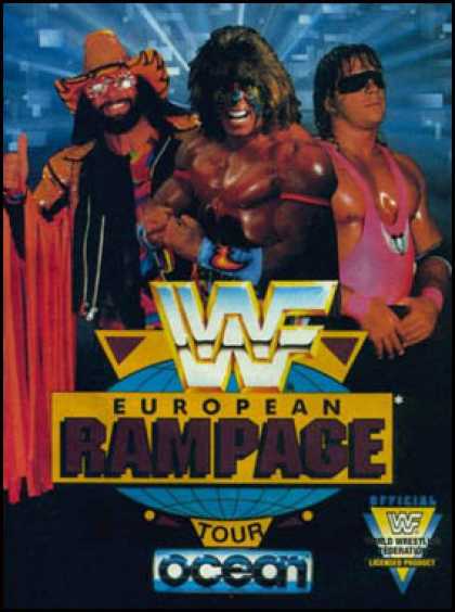 C64 Games - WWF European Rampage Tour