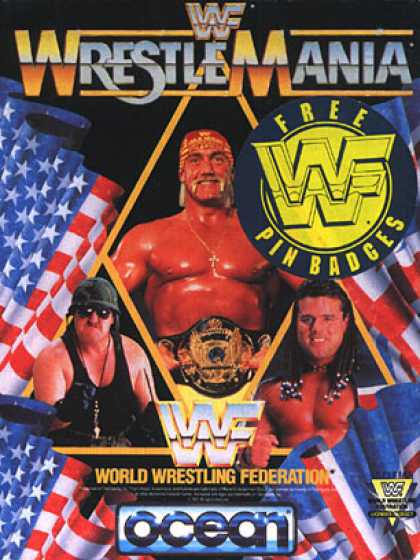 C64 Games - WWF Wrestle Mania