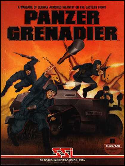 C64 Games - Panzer Grenadier