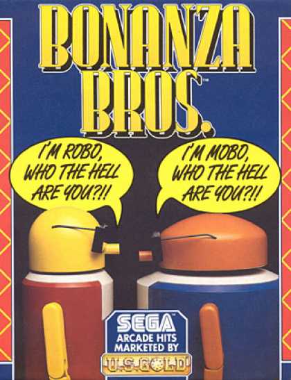 C64 Games - Bonanza Bros