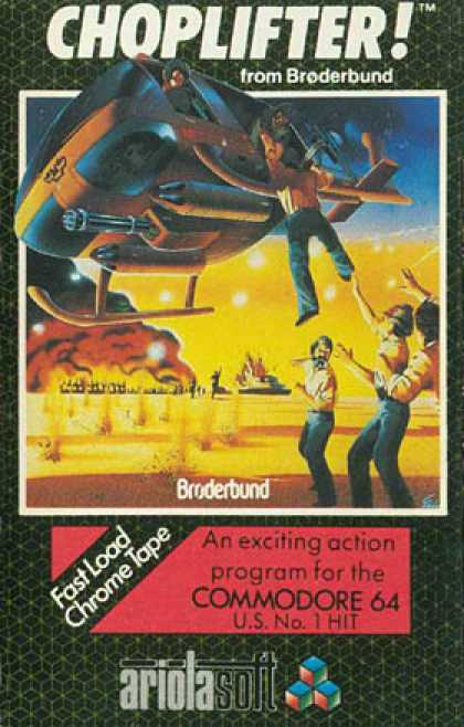 C64 Games - Choplifter