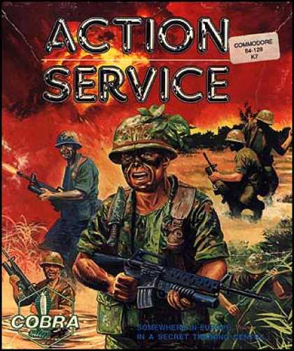 C64 Games - Action Service