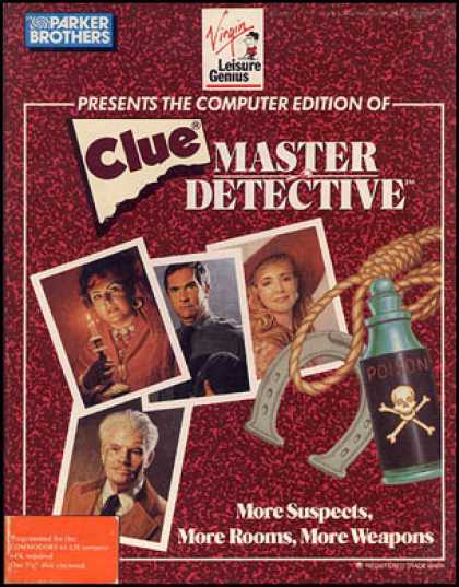 C64 Games - Clue: Master Detective