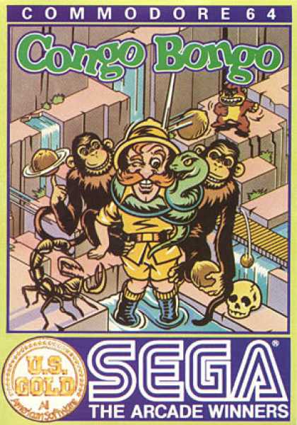 C64 Games - Congo Bongo