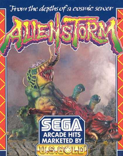 C64 Games - Alien Storm