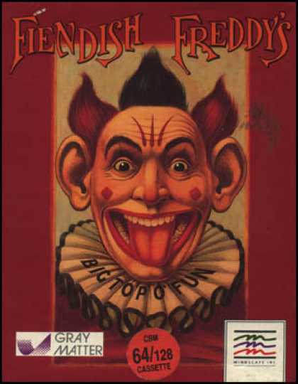 C64 Games - Fiendish Freddy's Big Top 'o Fun