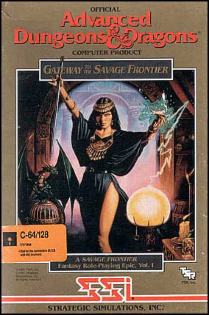 C64 Games - Gateway to the Savage Frontier