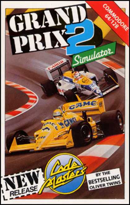 C64 Games - Grand Prix Simulator 2