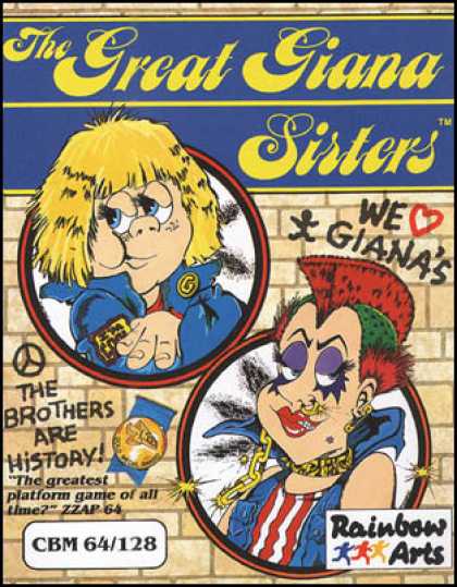 C64 Games - Great Giana Sisters, The