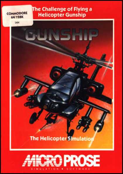 C64 Games - Gunship