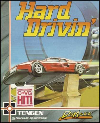C64 Games - Hard Drivin'