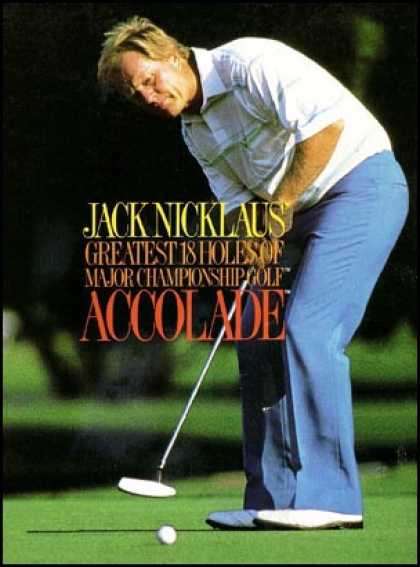 C64 Games - Jack Nicklaus Championship Golf