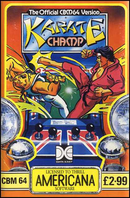 C64 Games - Karate Champ
