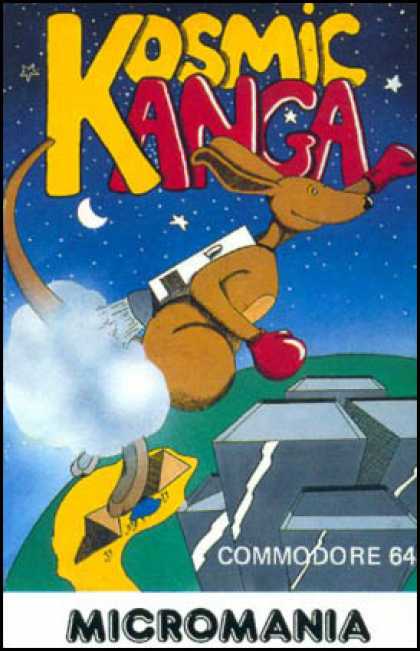 C64 Games - Kosmic Kanga
