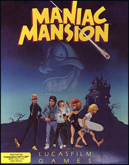 C64 Games - Maniac Mansion (English)