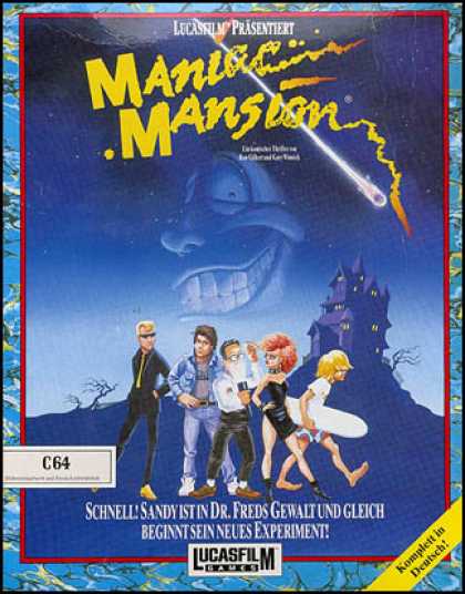 C64 Games - Maniac Mansion (German)