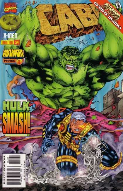 Cable 34 - X-men - Hulk - Smash - Throw - Running