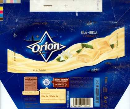 Candy Wrappers - Nestle Orion