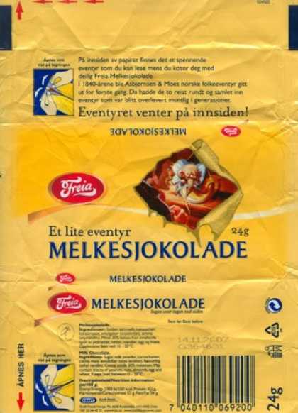Candy Wrappers - Kraft Foods Norge