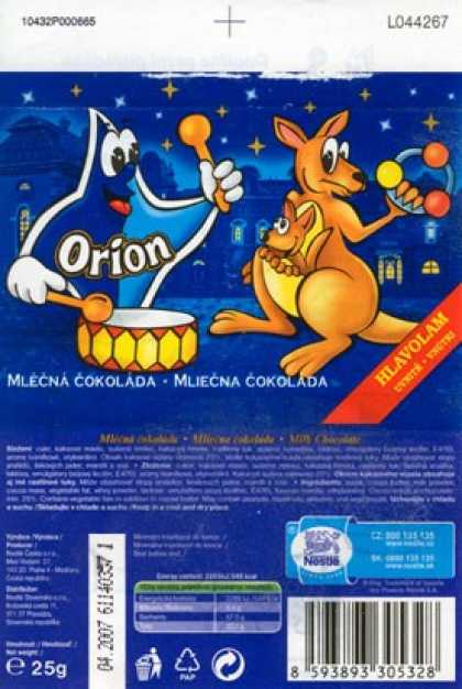 Candy Wrappers - Nestle Orion