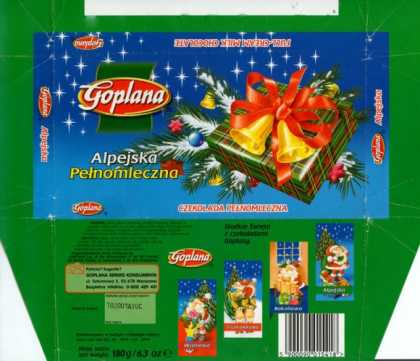 Candy Wrappers - Goplana